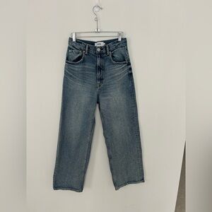 Azul by Moussy high waist wide leg denim